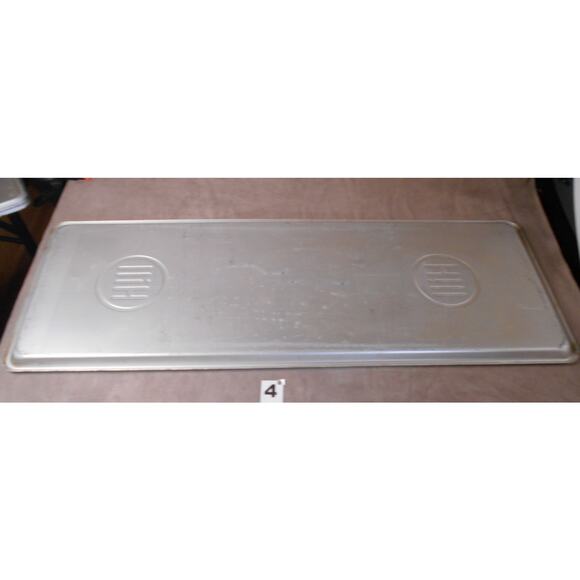 Antique HILL Aluminum Deli Case Display Tray # 4 30" X 10.5" Butcher Bakery - Picture 2 of 10